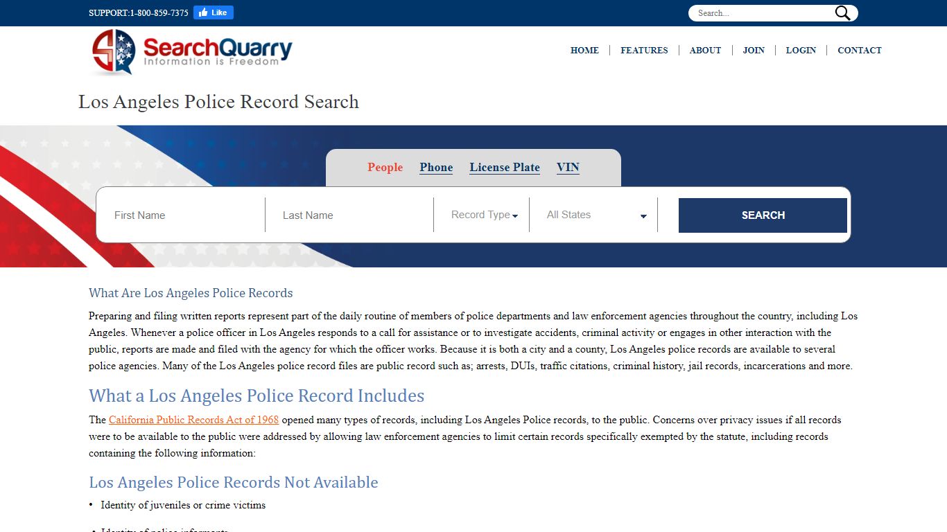 Los Angeles Police Record Search | Enter a Name to View ... - SearchQuarry
